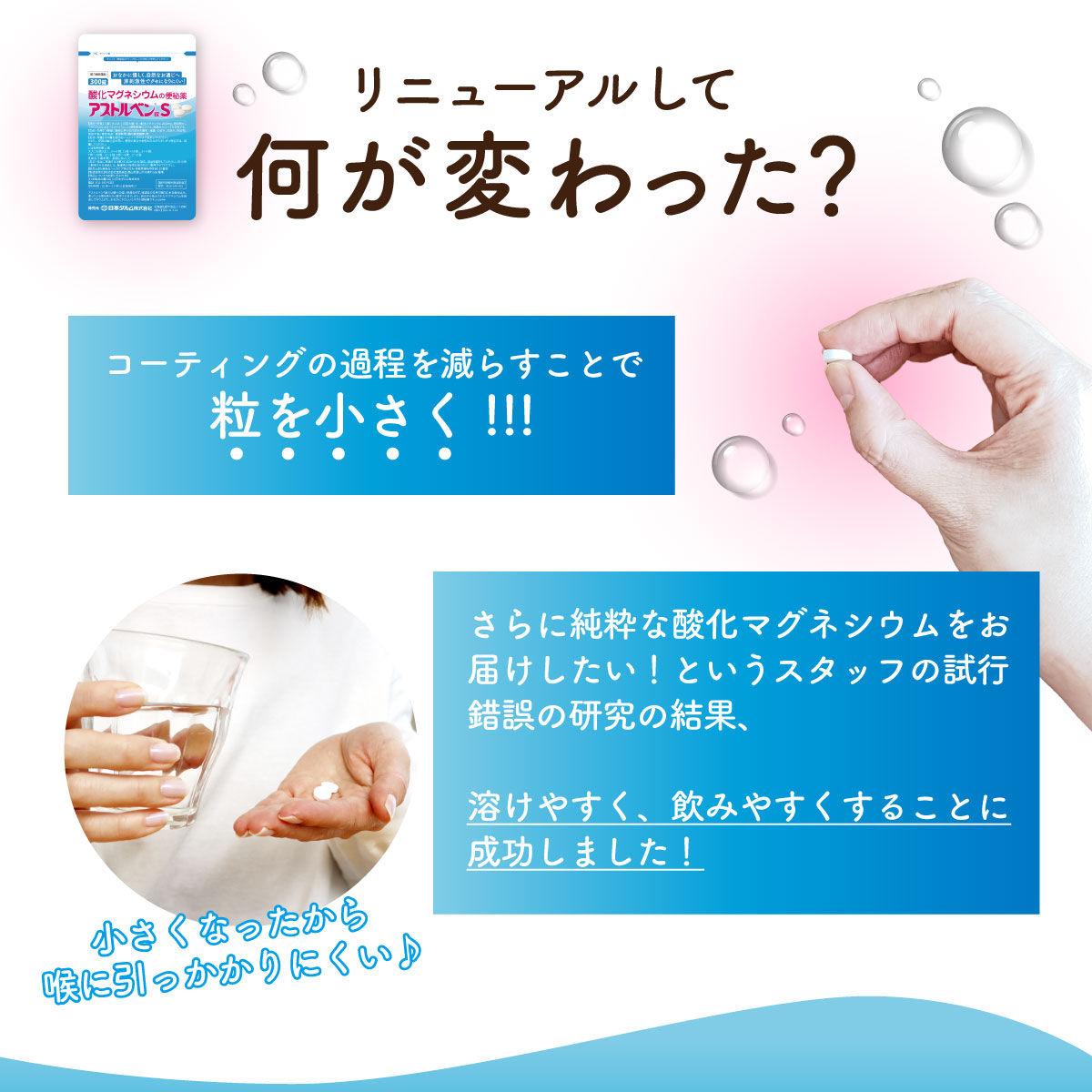 酸化マグネシウム便秘薬　便秘　軟便　小学生　老人　アストルベン